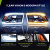 AUTOSAVER88 LED DRL Headlight Compatible with Dodge Ram 1500 2009-2018 view 3