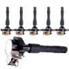 FINDAUTO UF300 C1239 E1196A Ignition Coil Coils Pack Compatible for Land Rover Freelander 2.5L 2002-2006,for X5 3.0L 2001-2002,for M5 5.0L 2000-2003,for M5 4.9L 1999-2003 Set of 6 view 1