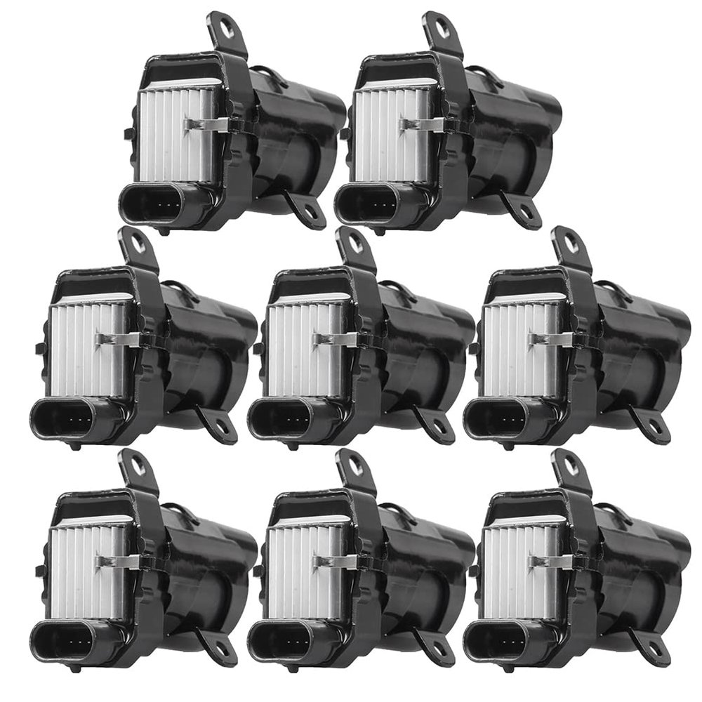 FINDAUTO UF262 C1251,D585 Ignition Coil Coils Pack Compatible for Isuzu NPR-HD 6.0L 2003-2007,for NPR 6.0L 2003-2007,for Hummer H2 6.0L 2003-2007,for GMC Yukon XL 2500 6.0L 2000-2006 set of 8
