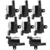 FINDAUTO UF262 C1251,D585 Ignition Coil Coils Pack Compatible for Isuzu NPR-HD 6.0L 2003-2007,for NPR 6.0L 2003-2007,for Hummer H2 6.0L 2003-2007,for GMC Yukon XL 2500 6.0L 2000-2006 set of 8 view 2