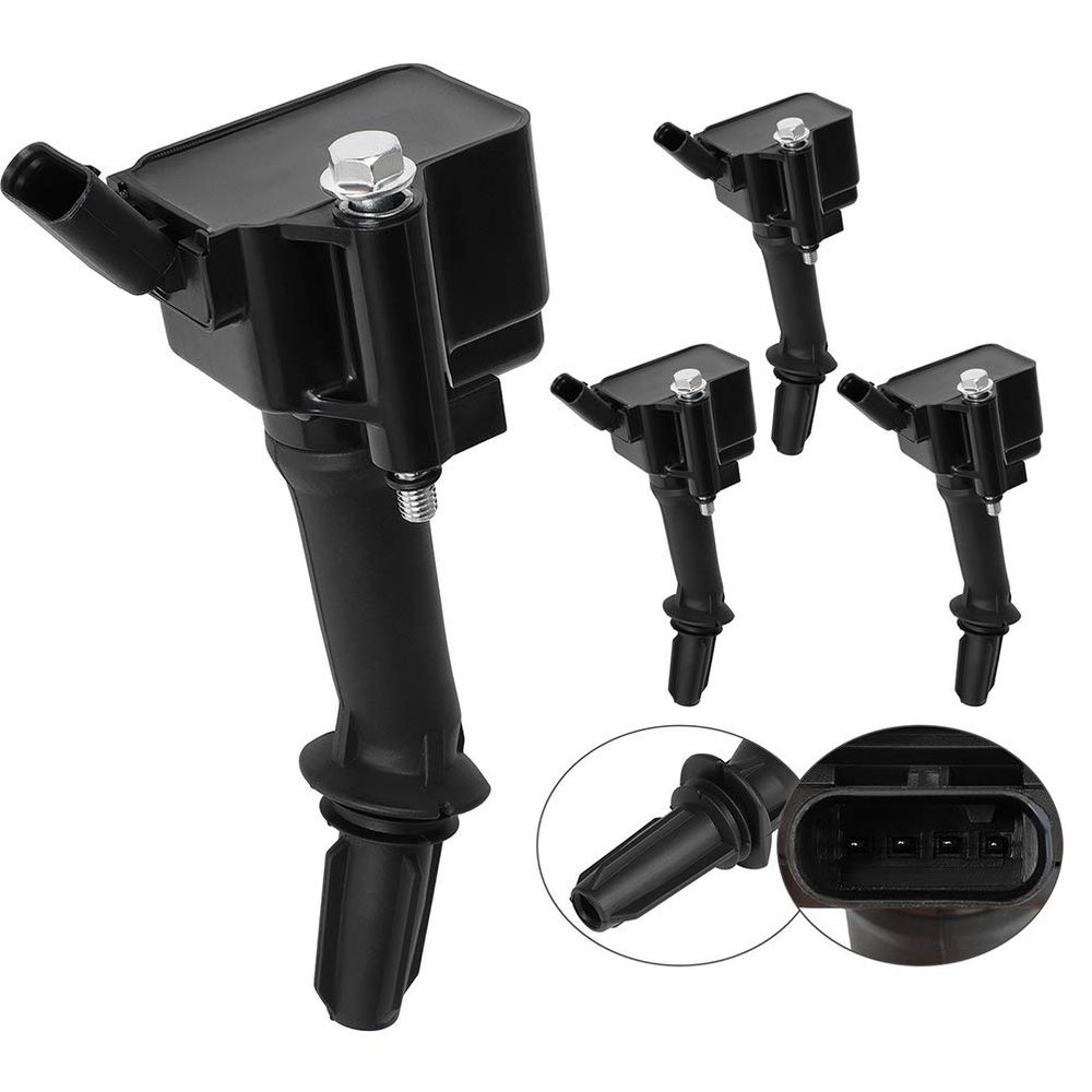 FINDAUTO UF802, Gn10797, C939 Ignition Coil Coils Pack Compatible for GMC Terrain 1.5L 2018-2019,for Chevrolet Volt 1.5L 2016-2019,for Malibu 1.5L 2016-2019,for Cruze 1.4L 2016-2019 Set of 4