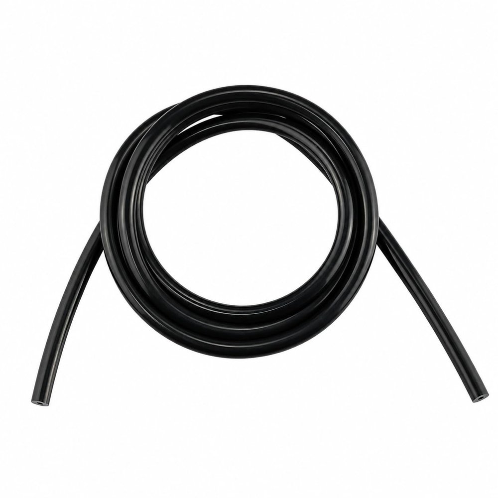 Ucreative 10FT ID 5/32" (4mm) High Temperature Silicone Vacuum Tubing Hose 130PSI Max Pressure Black