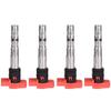 FINDAUTO UF483 06C905115M Ignition Coil Coils Pack Compatible for A-udi A6 Q-uattro 3.0L 2002-2004,for A-udi A6 3.0L 2002-2005,for A-udi A4 3.0L 2002-2005 set of 4 view 1