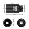 ZOYAKKI 1/2" Drive x 30 mm Deep 6 PT Impact Socket, CR-MO,1/2-inch Drive 6 Point Axle Nut Socket for Easy Removal of Axle Shaft Nuts (Metric 30MM) view 2