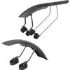 Topeak TetraFender M1 + M2 MTB Fender Set Quick-Mount Front & Rear Mudguards for 26-29 Wheels with Adjustable Struts view 3