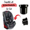 Cup Holder Compatible with the Britaxx One4Life Child's Car Seat (Single Cup Holder) view 2