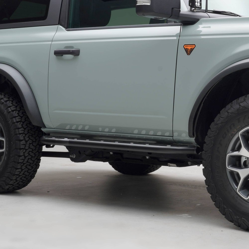 ZROADZ 2021-2024 Compatible with Ford Bronco Rock Slider Side Steps 2 Door Model Z745421