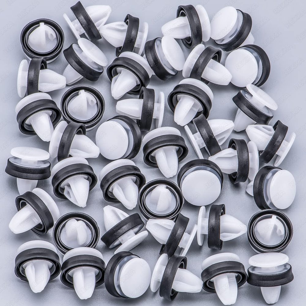 Rexka 40pcs Wheel Opening Molding Clip Retainer Compatible with Ford W716507-S300 Expedition EcoSport Transit 150 250 350 W716507S300