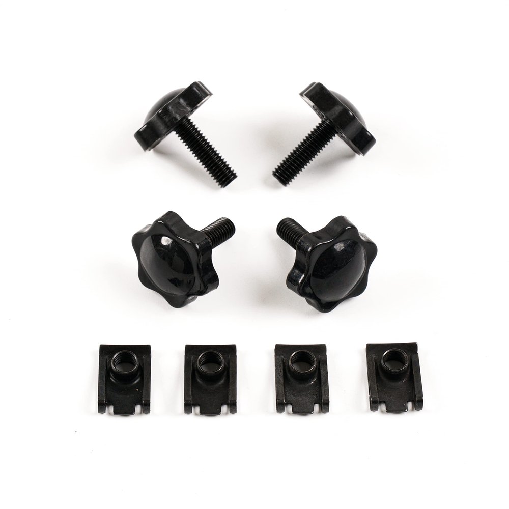 Hardbagger Security Theft Deterrent Saddlebag Mounting Hardware Saddlebag Quick Release Black Compatible for 1988-2021 Harley-Davidson Touring Street Glide,Electra Glide, Road Glide, Road King