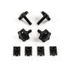 Hardbagger Security Theft Deterrent Saddlebag Mounting Hardware Saddlebag Quick Release Black Compatible for 1988-2021 Harley-Davidson Touring Street Glide,Electra Glide, Road Glide, Road King view 1