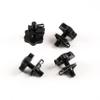 Hardbagger Security Theft Deterrent Saddlebag Mounting Hardware Saddlebag Quick Release Black Compatible for 1988-2021 Harley-Davidson Touring Street Glide,Electra Glide, Road Glide, Road King view 2