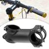 X AUTOHAUX 31.8 70mm 17 Degree Bike Stem Short Handlebar Adjustable Stem Aluminum Alloy Black view 2