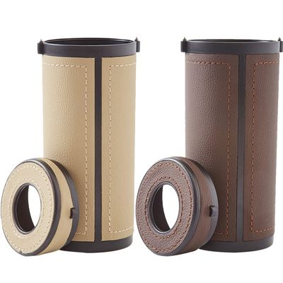 VICASKY 2pcs Car Tissue Holder Napkin Dispenser Window Breaker Multi-Functional Desktop Tissue Box for Home Office Car Elegant Design