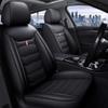 BPOOBP Standard 5 Seats Car Seat Covers Fit for Ben#z ML-Class(ML420/450/430/500/55AMG) Vehicles Front&Rear Seat Protector Waterproof Leather Seat Cushion(Black) view 1