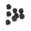 JILINWEI 8Pcs Bladder Valve Screws for Riddell Speedflex Helmet & Speed Lcon, High Impact Resistant Valve Cap, Black view 1
