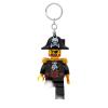 LEGO Minifigures Large 3 Inch Tall Keychain Light - Captain Brickbeard (KE23H), Bag charm with LED light view 1