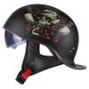 FVCNGP Motorcycle Helmet Scooter Helmet DOT Approved, Motorcycle Half Helmet, Has Passed Road Safety Tests view 1