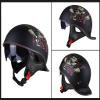 FVCNGP Motorcycle Helmet Scooter Helmet DOT Approved, Motorcycle Half Helmet, Has Passed Road Safety Tests view 2