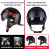 FVCNGP Motorcycle Helmet Scooter Helmet DOT Approved, Motorcycle Half Helmet, Has Passed Road Safety Tests view 3