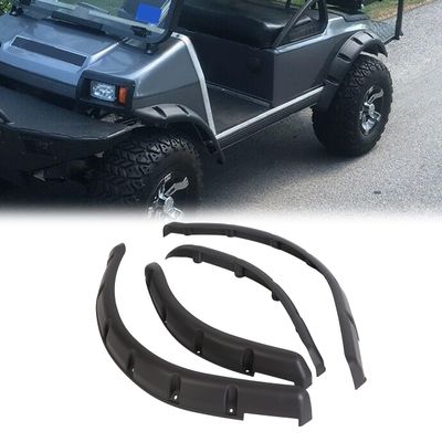 KUAFU Golf Cart Fender Flares Compatible with 1993-up Club Car DS Model Standard Front & Rear Fender Flare 4 Pieces