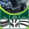 KUAFU Golf Cart Fender Flares Compatible with 1993-up Club Car DS Model Standard Front & Rear Fender Flare 4 Pieces view 4
