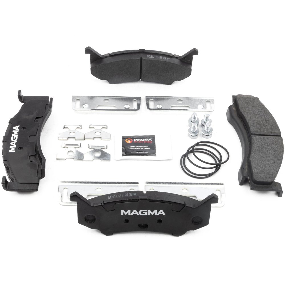 MAGMA Premium PMD123C Ceramic Brake Pads, Front