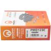 MAGMA Premium PMD123C Ceramic Brake Pads, Front view 3