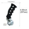 Temzzer Grip Handle Steering Wheel Assist Knob Car Turning Power Ball for Most Manual Automotive Transmission Vehicles (Black) view 4