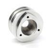 Aluminum Rotor Logo - Dual Sheave Alternator Pulley view 2
