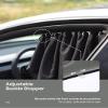 TPARTS Side Window Sun Shade for Tesla Model 3 2018-2026 (Including Model 3 Highland 2024+), Privacy Curtain Blinds Front & Rear Window Shade Blackout Drapes Set of 4 (Standard, Premium, Performance) view 3