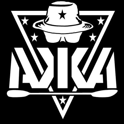 American Kayak Angler AKA Delta-1 Fishing Decal 4.75" x 3.92