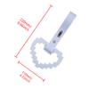 JDM TSURIKAWA White Masic Heart Ring Subway Train Bus Handle Strap Charm Drift view 3