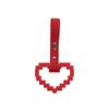JDM TSURIKAWA Red Masic Heart Ring Subway Train Bus Handle Strap Charm Drift view 1