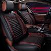 Jialuode Custom Car Seat Covers Fit for LAN_d Roo#ver Discovery Sport 2014-Present 5-Seat Full Set All Weather PU Leather Front Rear Seat Protector with Waterproof Airbag Standard Edition Black Red view 1