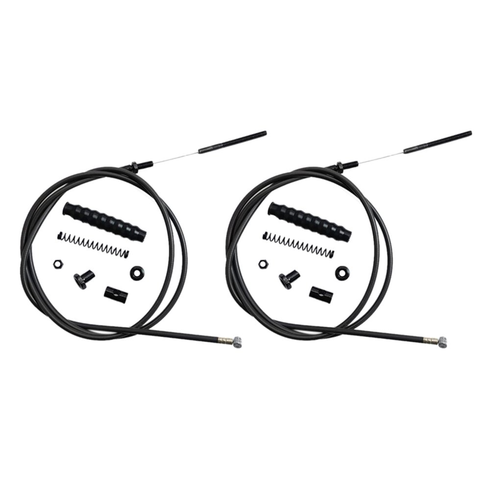 Pelsieur 2X Brake Cable Line for MAX G30 KickScooter G30D Electric Scooter Front Wheel Brake Assembly Accessories