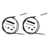 Pelsieur 2X Brake Cable Line for MAX G30 KickScooter G30D Electric Scooter Front Wheel Brake Assembly Accessories view 1