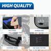 WOLT Car Trunk Organizer with Lid, Collapsible Multi Compartment SUV Organizer with Non-Slip Base Adjustable Straps, Durable Car Organizer and Storage for SUV, Sedan, Truck (Grey) view 2