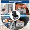 WOLT Car Trunk Organizer with Lid, Collapsible Multi Compartment SUV Organizer with Non-Slip Base Adjustable Straps, Durable Car Organizer and Storage for SUV, Sedan, Truck (Grey) view 4