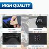 WOLT Car Trunk Organizer with Lid, Collapsible Multi Compartment SUV Organizer with Non-Slip Base Adjustable Straps, Durable Car Organizer and Storage for SUV, Sedan, Truck (Black) view 2