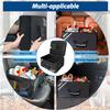 WOLT Car Trunk Organizer with Lid, Collapsible Multi Compartment SUV Organizer with Non-Slip Base Adjustable Straps, Durable Car Organizer and Storage for SUV, Sedan, Truck (Black) view 4