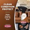 Weiman Leather Cleaner & Conditioner - Cleans, Restores & Protects Leather, UV Protection Prevent Cracking & Fading, For Car Seats, Sofas, Shoes, Bags & All Finished Leather Surfaces, 2 Pack, 22 FL Oz view 2