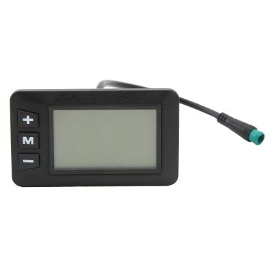 SUNGOOYUE Electric Display Meter, Plastic Housing Electric Meter, 36V Electric LCD Display Meter Panel Exquisite Craftsmanship Electric Meter