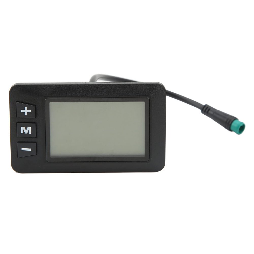 SUNGOOYUE Electric Display Meter, Plastic Housing Electric Meter, 36V Electric LCD Display Meter Panel Exquisite Craftsmanship Electric Meter