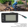 SUNGOOYUE Electric Display Meter, Plastic Housing Electric Meter, 36V Electric LCD Display Meter Panel Exquisite Craftsmanship Electric Meter view 3