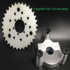 32T CNC Rear Chain Sprocket with 3/6/9H for Spoke Wheel - 2 Stroke 48cc/80cc YD100 Gas Motorized Bicycle view 4
