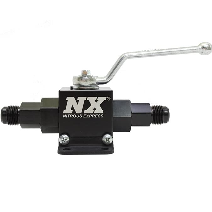 Nitrous Express 1/2" I.D. Lightweight Billet in-Line Valve (8An) 15159-8