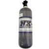 Nitrous Express Composite Bottle W/Lightning 500 Valve, -6 Bottle Nipple (6.79 Dia. X 23.25 Tall) 11152-6 view 1