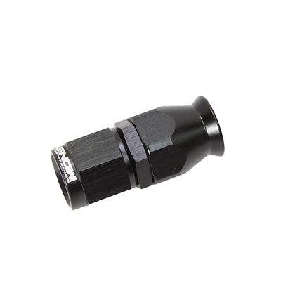 Nitrous Express -6 an Straight PTFE Hose End (Black) SNF-60600