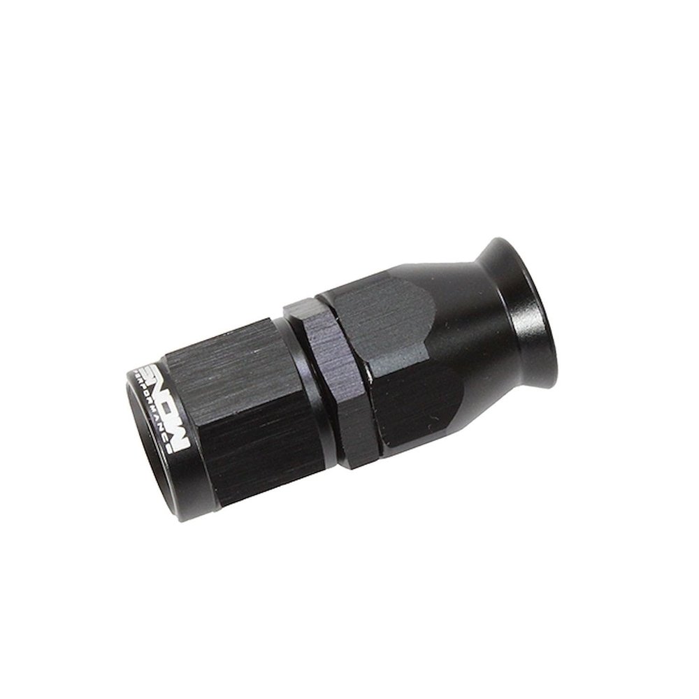 Nitrous Express -6 an Straight PTFE Hose End (Black) SNF-60600