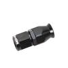 Nitrous Express -6 an Straight PTFE Hose End (Black) SNF-60600 view 1
